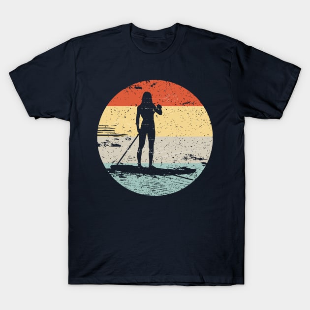 Similar to Vintage Retro Style Stand Up Paddle Board Design T-Shirt by MarkusShirts